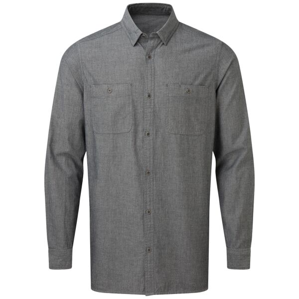 Men’s Chambray shirt, organic and Fairtrade certified Vignette