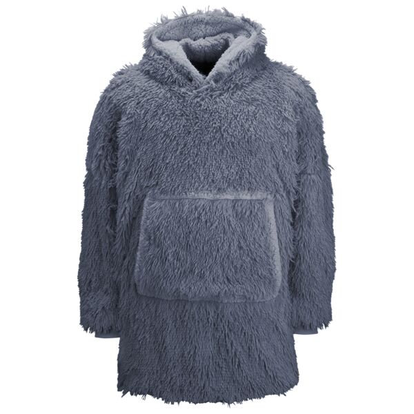 The Ribbon oversized cosy reversible shaggy sherpa hoodie Vignette