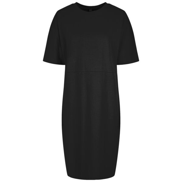 Women's organic oversizes slit tee dress Vignette