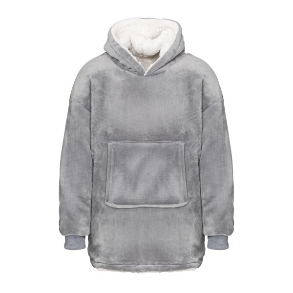 The Kids Ribbon oversized cosy reversible sherpa hoodie Vignette