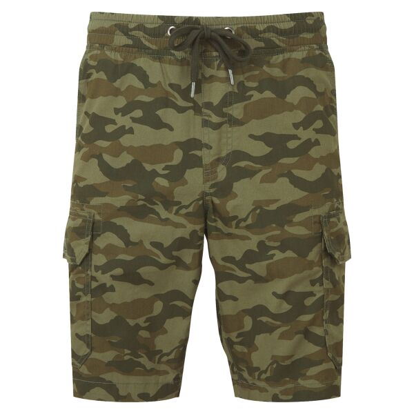 Men’s camo cargo utility shorts Vignette
