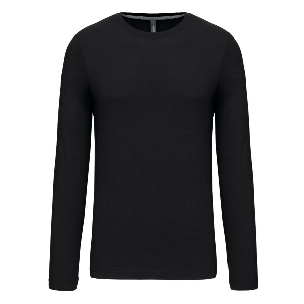 Men's long-sleeved crew neck T-shirt Vignette