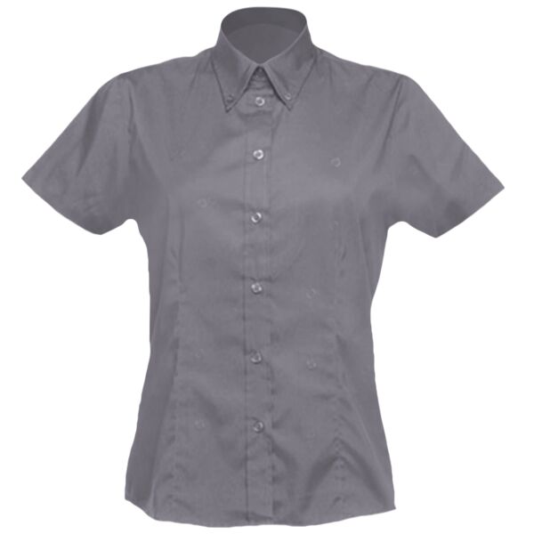 Women's corporate Oxford blouse short-sleeved (tailored fit) Vignette
