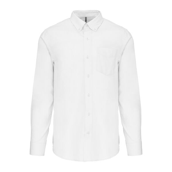 Men's long-sleeved Oxford shirt Vignette