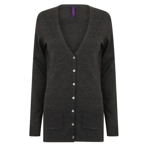Women's v-button cardigan Vignette