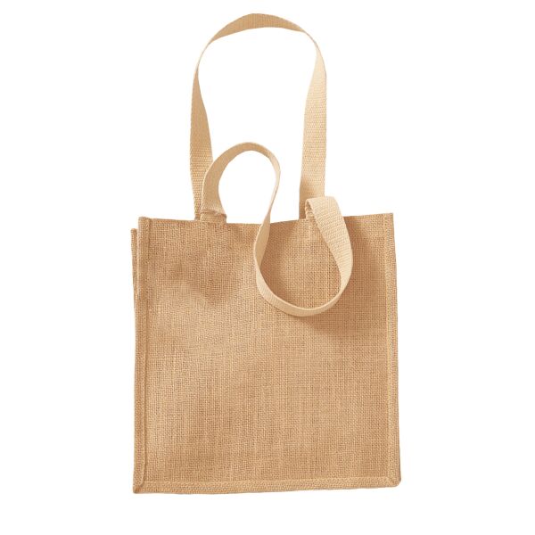 Jute compact tote Vignette