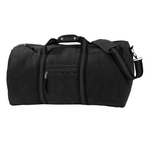 Vintage canvas holdall Vignette