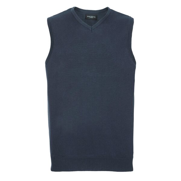 V-neck sleeveless knitted sweater Vignette