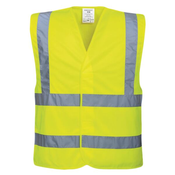 Hi-vis two-band-and-brace vest (C470) Vignette