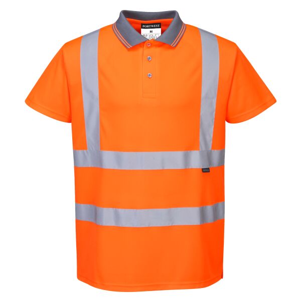 Hi-vis short sleeved polo (S477/RT22) Vignette