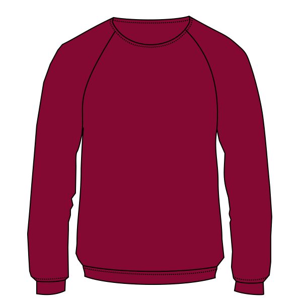 Unisex sponge fleece crew neck sweatshirt Vignette