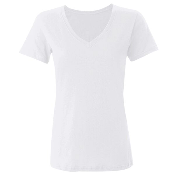 Feel good women's stretch v-neck t-shirt Vignette