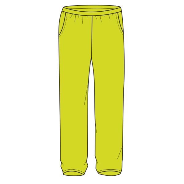 Hi-vis waterproof overtrousers (HVS461) Vignette