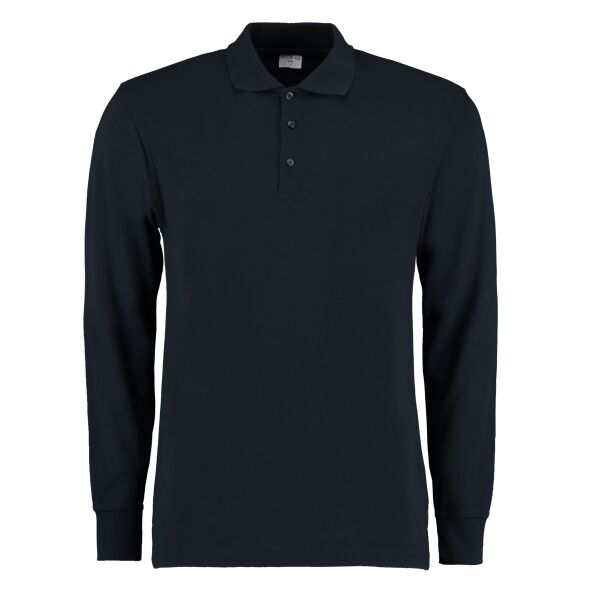 Piqué polo long-sleeved (classic fit) Vignette