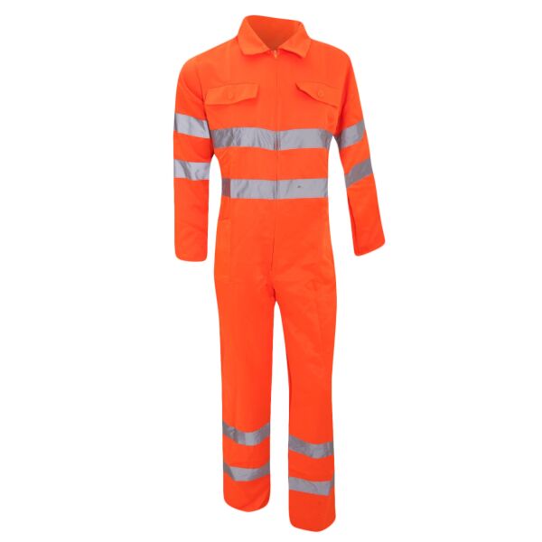 Hi-vis polycotton coverall (HV058) Vignette