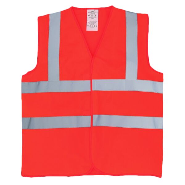 Flame-retardant hi-vis sleeveless waistcoat (HVW100FR) Vignette