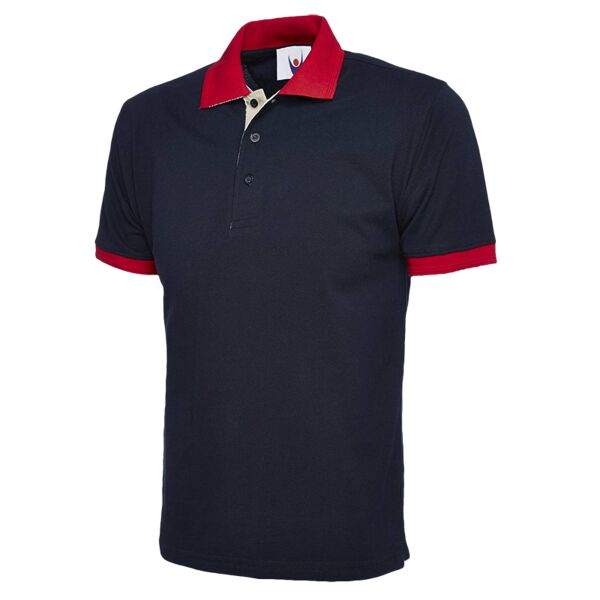 Contrast Poloshirt Vignette