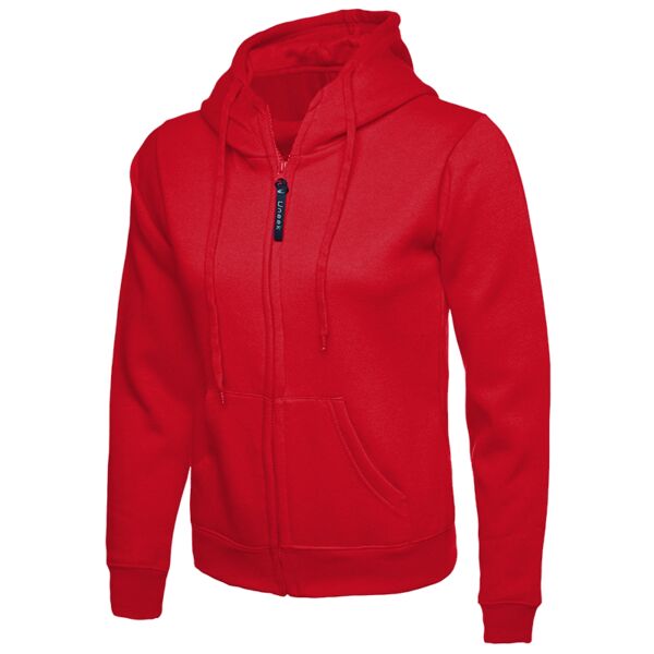 Ladies Classic Full Zip Hooded Sweatshirt Vignette
