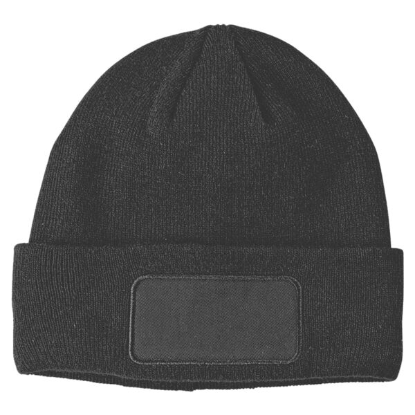 Thinsulate™ patch beanie Vignette