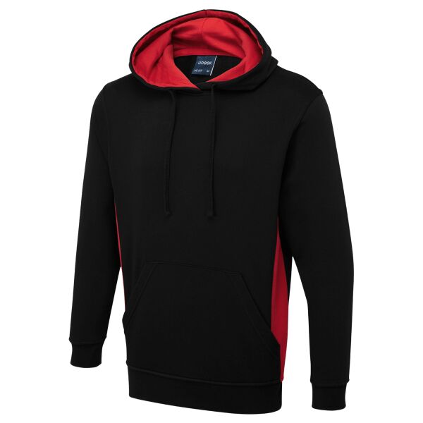 Two Tone Hooded Sweatshirt Vignette