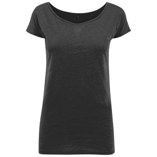 Women's wide neck tee Vignette