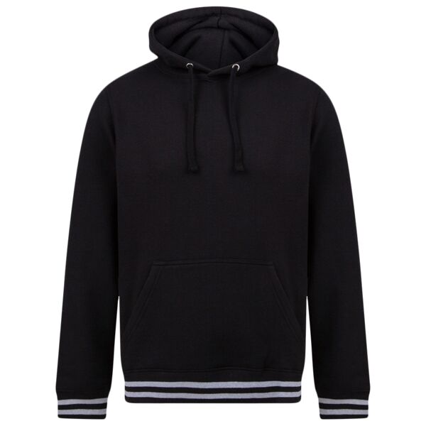 Hoodie with striped cuffs Vignette