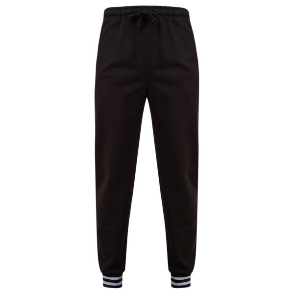 Joggers with striped cuffs Vignette