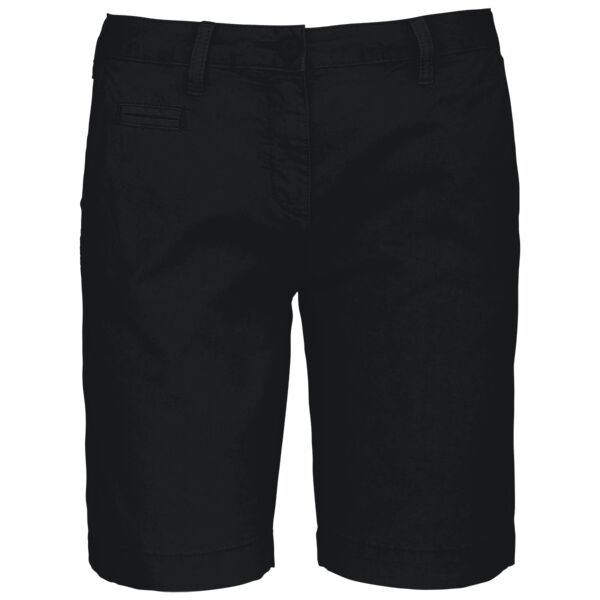 Ladies' washed effect Bermuda shorts Vignette