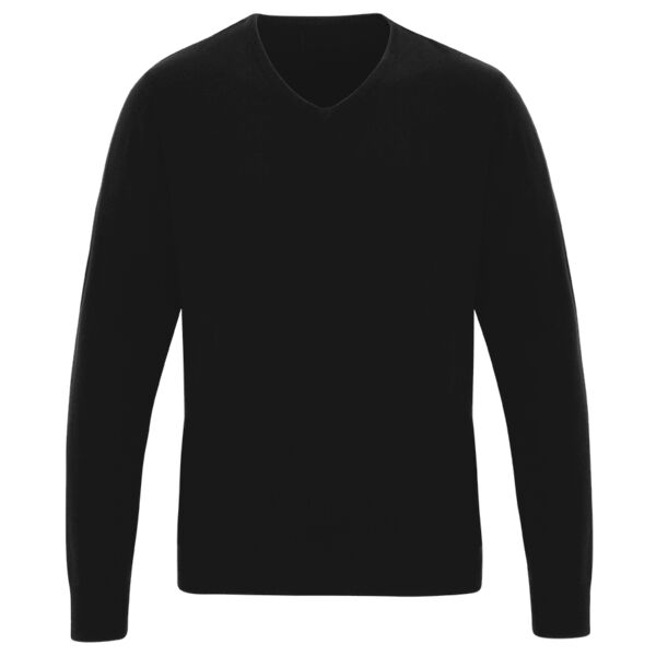 'Essential' acrylic v-neck sweater Vignette