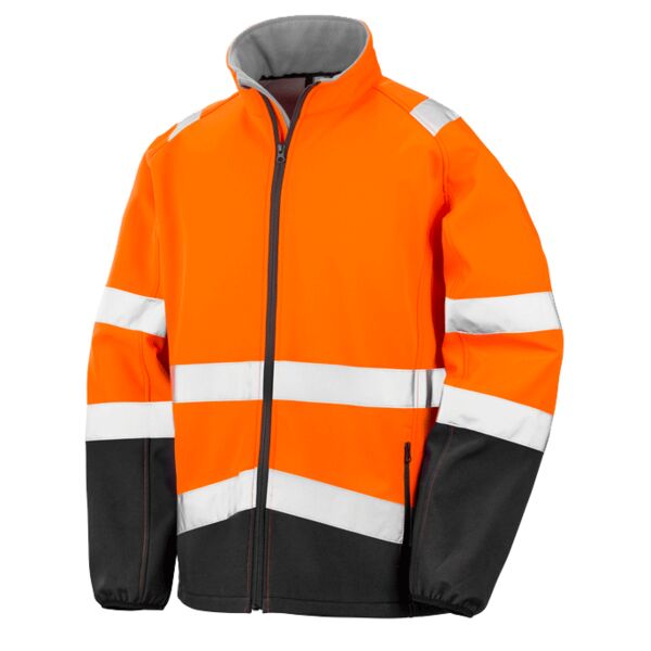 Printable safety softshell jacket Vignette