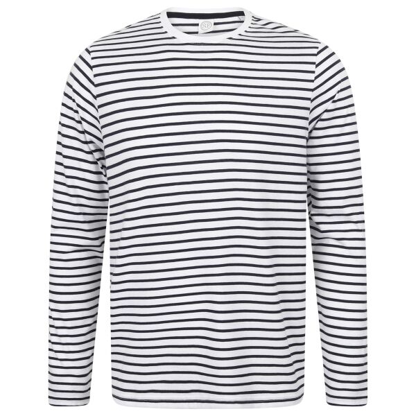Unisex long-sleeved striped T Vignette