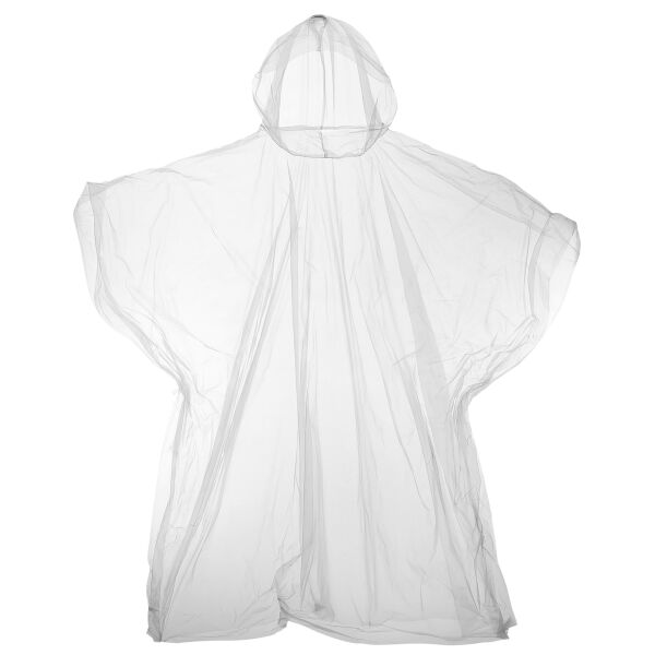 Kids emergency hooded plastic poncho Vignette