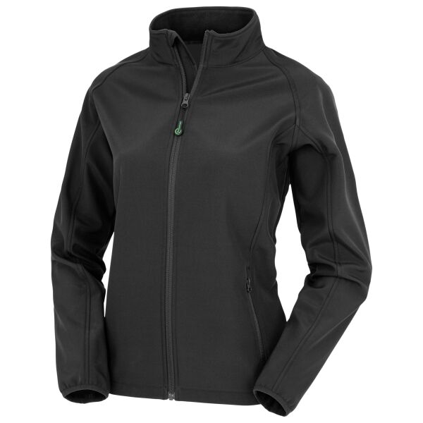 Women's recycled 2-layer printable softshell jacket Vignette