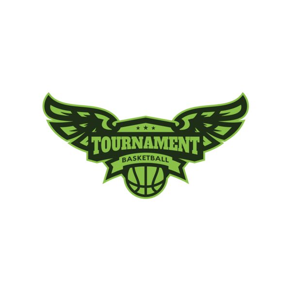 Tournament League logo template 02 Vignette