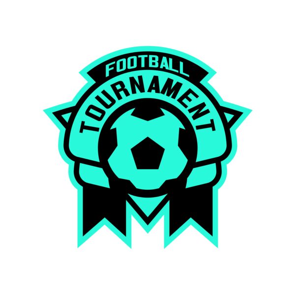 Tournament Football logo template Vignette