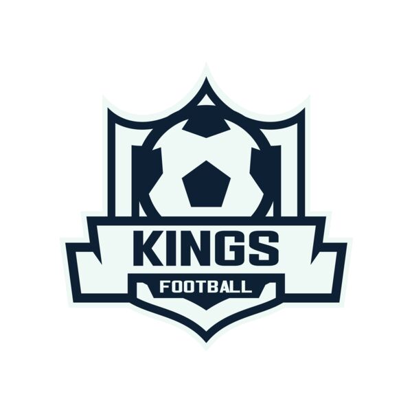 Kings Football logo template Vignette
