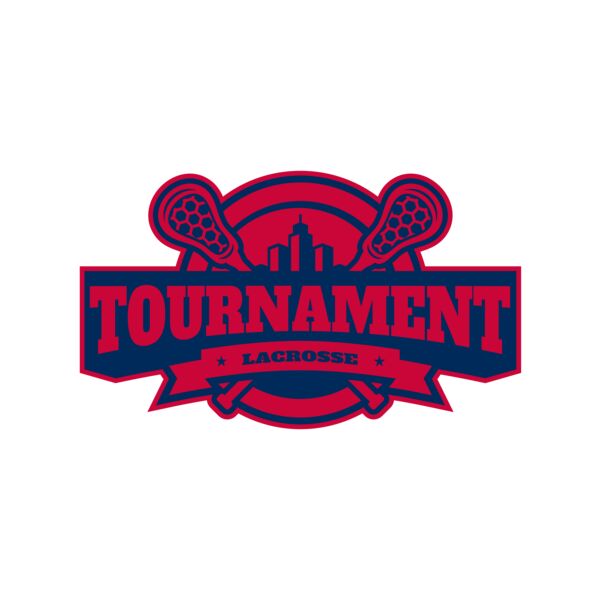 Tournament Lacrosse Logo Template Vignette