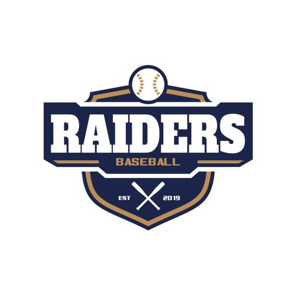 Raiders Baseball logo 02 Vignette