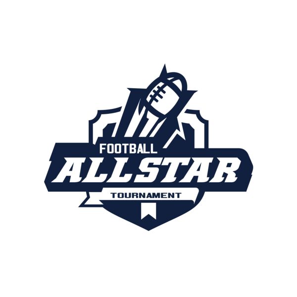 Allstar Tournament Football logo template Vignette