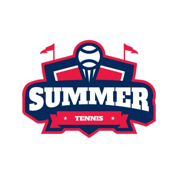 Summer Tennis logo 01 Vignette