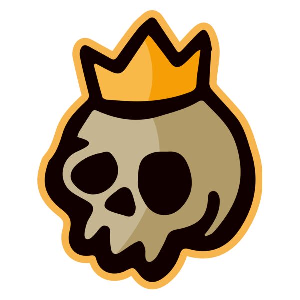 Elements Skulls logo template 12 Vignette