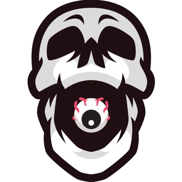 Elements Skulls logo template 24 Vignette