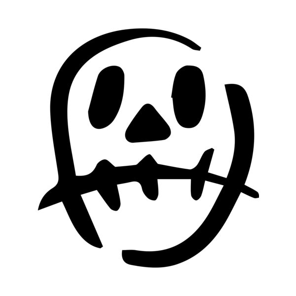 Elements Skulls logo template 29 Vignette