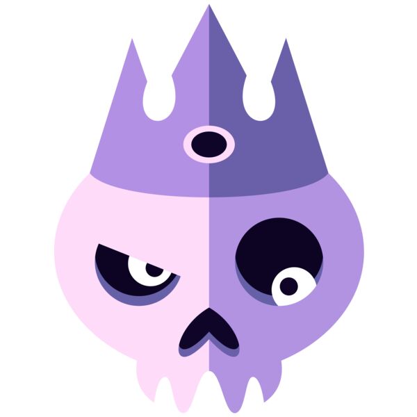 Elements Skulls logo template 56 Vignette