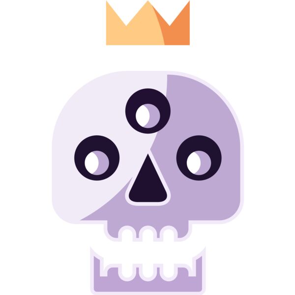 Elements Skulls logo template 59 Vignette