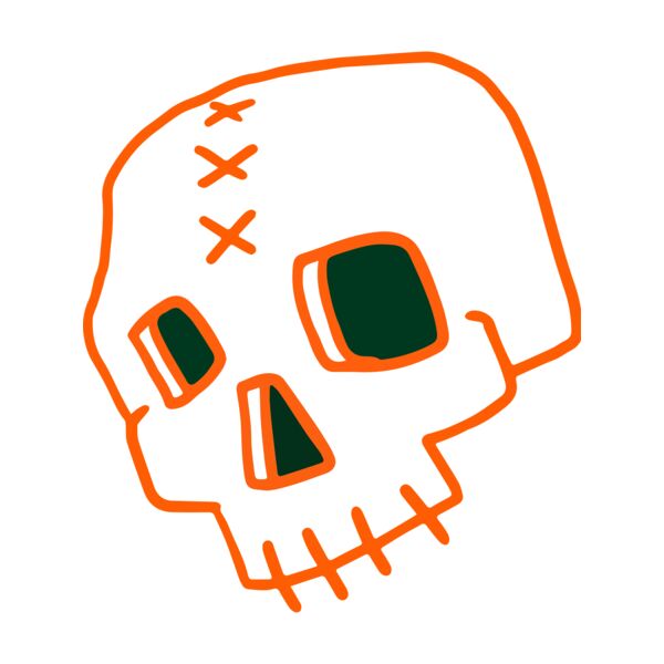 Elements Skulls logo template 81 Vignette