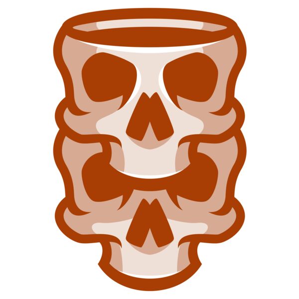 Elements Skulls logo template 99 Vignette