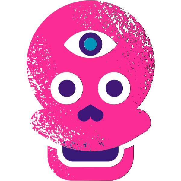 Elements Skulls logo template 111 Vignette