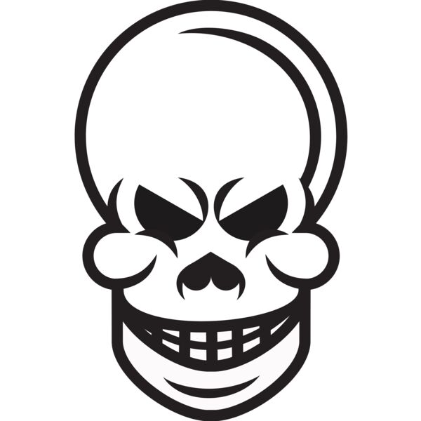 Elements Skulls logo template 115 Vignette