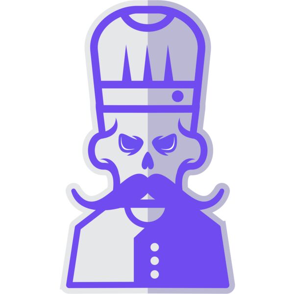 Elements Skulls logo template 175 Vignette